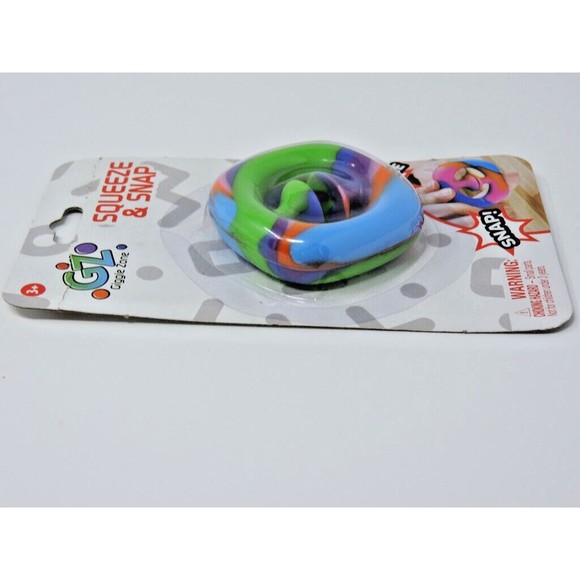 Giggle Zone GZ Squeeze & Snap Compact/Small Sensory Fidget FunToy Multicolor NEW - Picture 4 of 6